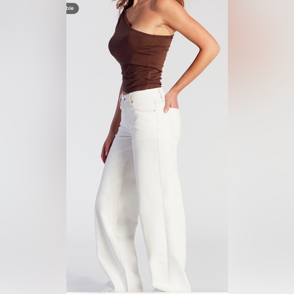 NWOT Pacsun Casey Low Rise Baggy Jeans Butterfly Stamp - Picture 6 of 12